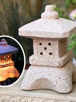 โคมไฟหิน พลังงานแสงอาทิตย์